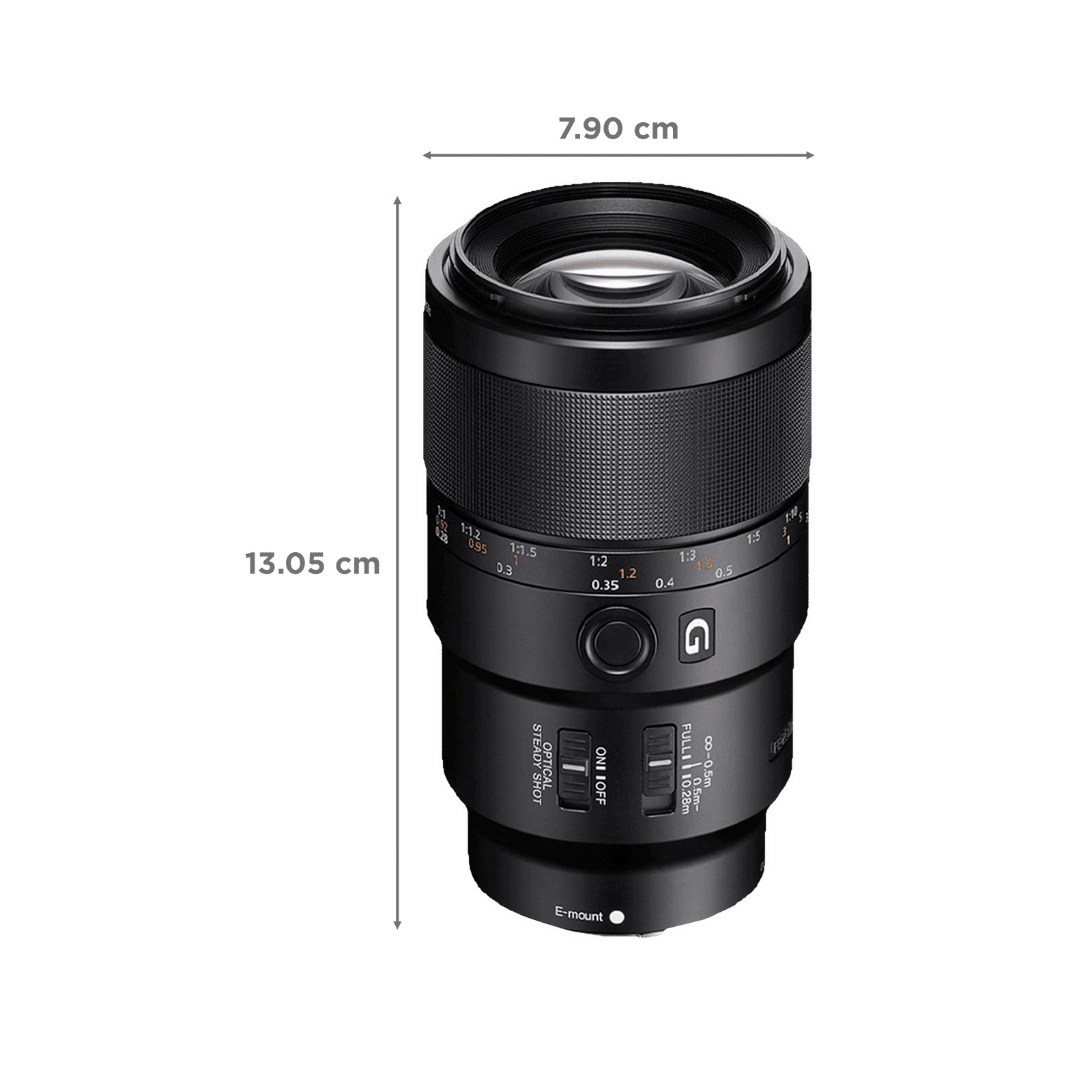 Buy SONY 90mm f/2.8 - f/22 Macro Zoom Lens for SONY E Mount (Dust